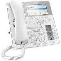 SNOM D785 White Настольный IP-телефон. 12 учетных записей SIP, Цветной экран 4.3 + второй экран TruePaperless, 24 самомаркирующиеся клавиши (6 физичес